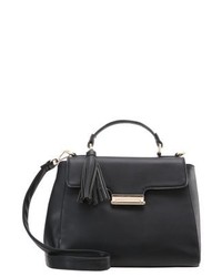 Sac fourre-tout en cuir noir Anna Field