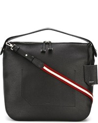 Sac fourre-tout en cuir noir Bally