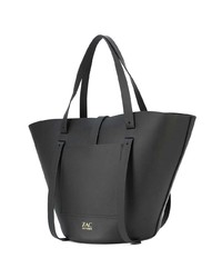 Sac fourre-tout en cuir noir Zac Zac Posen