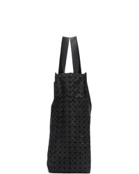 Sac fourre-tout en cuir noir Bao Bao Issey Miyake