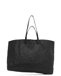 Sac fourre-tout en cuir noir JW Anderson