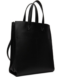 Sac fourre-tout en cuir noir Marsèll