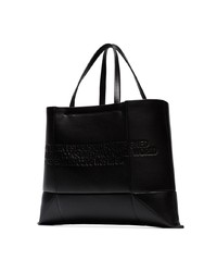 Sac fourre-tout en cuir noir Calvin Klein 205W39nyc