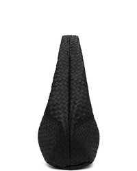 Sac fourre-tout en cuir noir Bottega Veneta