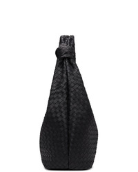 Sac fourre-tout en cuir noir Bottega Veneta