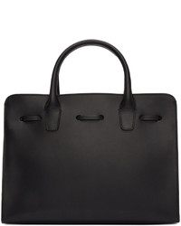 Sac fourre-tout en cuir noir Mansur Gavriel