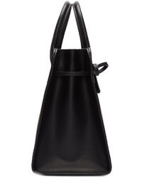 Sac fourre-tout en cuir noir Mansur Gavriel