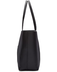 Sac fourre-tout en cuir noir Kara