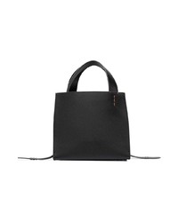 Sac fourre-tout en cuir noir Danse Lente