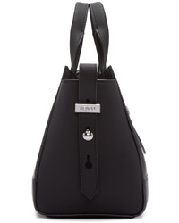 Sac fourre-tout en cuir noir Kenzo