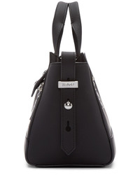 Sac fourre-tout en cuir noir Kenzo