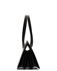 Sac fourre-tout en cuir noir Little Liffner