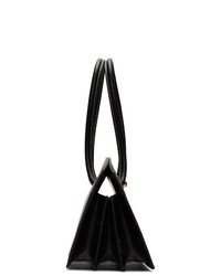 Sac fourre-tout en cuir noir Little Liffner