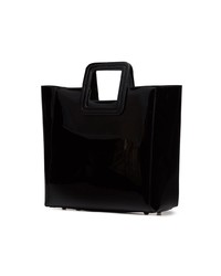 Sac fourre-tout en cuir noir Staud