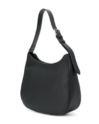 Sac fourre-tout en cuir noir Furla