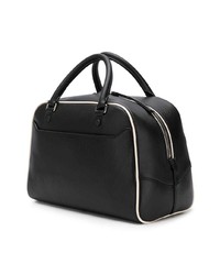 Sac fourre-tout en cuir noir Bally