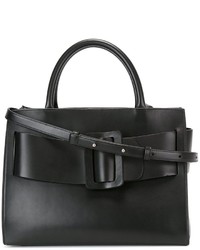 Sac fourre-tout en cuir noir Boyy