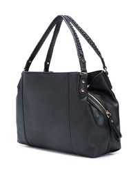 Sac fourre-tout en cuir noir Liu Jo