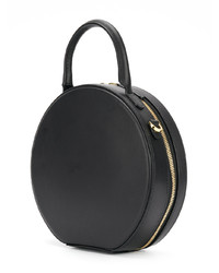 Sac fourre-tout en cuir noir Mansur Gavriel