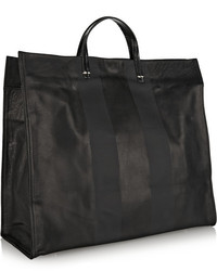 Sac fourre-tout en cuir noir Clare Vivier