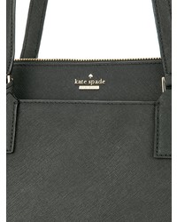 Sac fourre-tout en cuir noir Kate Spade