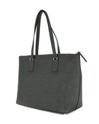 Sac fourre-tout en cuir noir Kate Spade