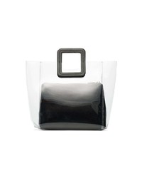 Sac fourre-tout en cuir noir Staud