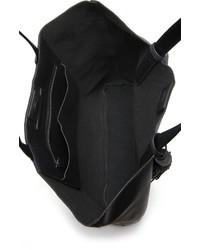 Sac fourre-tout en cuir noir Loeffler Randall