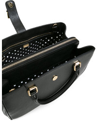 Sac fourre-tout en cuir noir Dolce & Gabbana