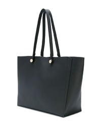 Sac fourre-tout en cuir noir Furla