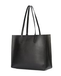 Sac fourre-tout en cuir noir MARK CROSS