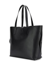 Sac fourre-tout en cuir noir Hogan