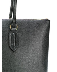 Sac fourre-tout en cuir noir Furla