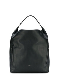 Sac fourre-tout en cuir noir Furla