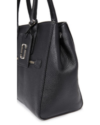 Sac fourre-tout en cuir noir Marc Jacobs