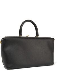 Sac fourre-tout en cuir noir Tom Ford