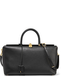 Sac fourre-tout en cuir noir Tom Ford