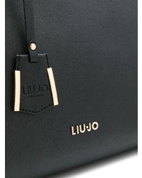 Sac fourre-tout en cuir noir Liu Jo