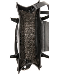 Sac fourre-tout en cuir noir Loeffler Randall