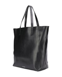 Sac fourre-tout en cuir noir Karl Lagerfeld