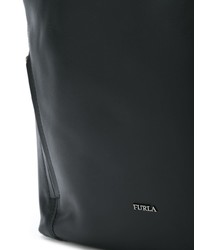 Sac fourre-tout en cuir noir Furla