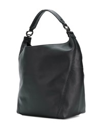 Sac fourre-tout en cuir noir Furla