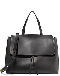 Sac fourre-tout en cuir noir Mansur Gavriel