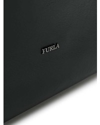 Sac fourre-tout en cuir noir Furla