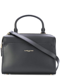 Sac fourre-tout en cuir noir Lancaster