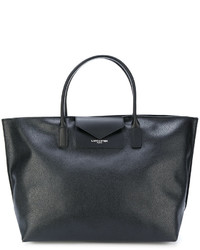 Sac fourre-tout en cuir noir Lancaster