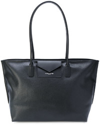 Sac fourre-tout en cuir noir Lancaster