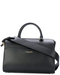 Sac fourre-tout en cuir noir Lancaster