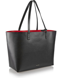 Sac fourre-tout en cuir noir Mansur Gavriel