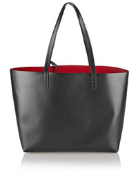 Sac fourre-tout en cuir noir Mansur Gavriel